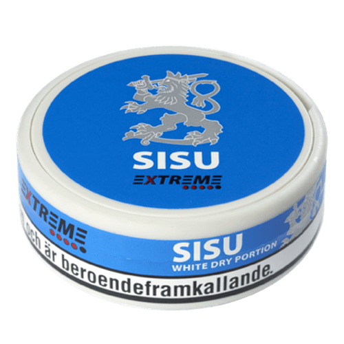 Buy SISU Extreme White Dry Snus | 33.90€ / 10 tins