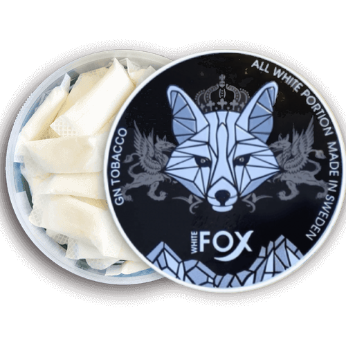 Buy White Fox snus | 3.89€/can | FREE SHIPPING